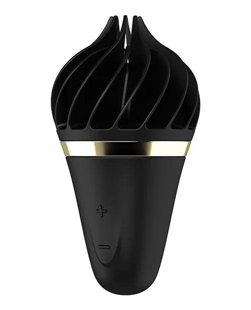 Satisfyer Vibrators Satisfyer Sweet Treat Silicone Clitoral Vibrator BlackGold