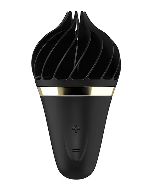 Satisfyer Vibrators Satisfyer Sweet Treat Silicone Clitoral Vibrator BlackGold