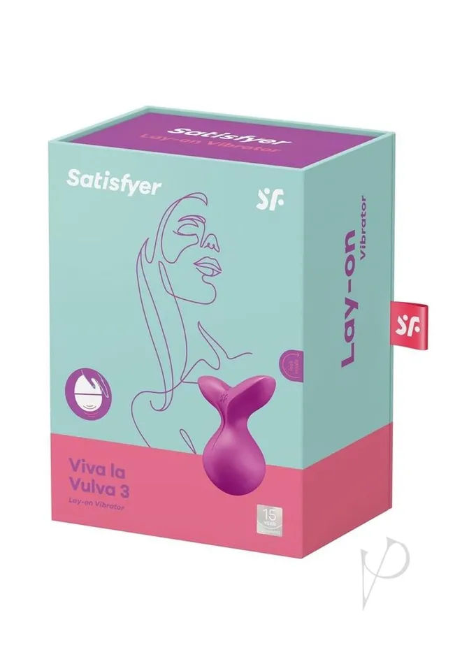 Satisfyer Viva La Vulva 3 Rechargeable Silicone Clitoral Stimulator Violet Satisfyer Female Sex Toys Satisfyer Viva La Vulva 3 Rechargeable Silicone Clitoral Stimulator Violet Satisfyer Female Sex Toys