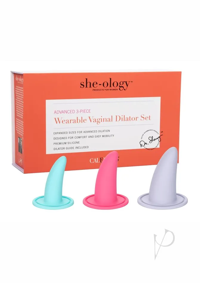 She Ology Anal Sheology Advanced 3pc Wearable Dilator Set Assorted Colors She Ology Anal Sheology Advanced 3pc Wearable Dilator Set Assorted Colors