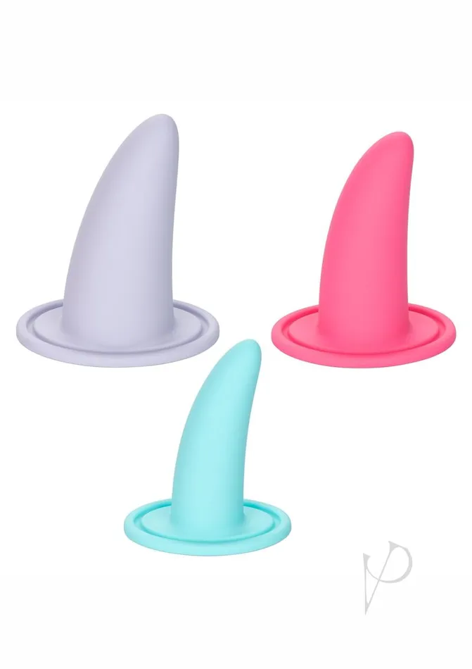 She Ology Anal Sheology Advanced 3pc Wearable Dilator Set Assorted Colors