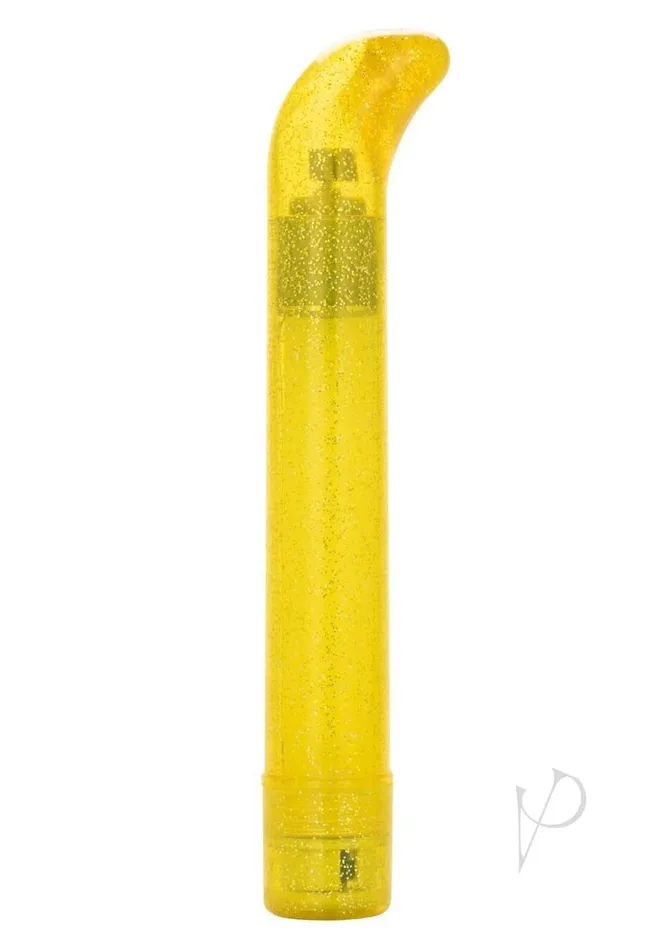 Sparkle Sparkle Slim G Vibrator Yellow Female Sex Toys