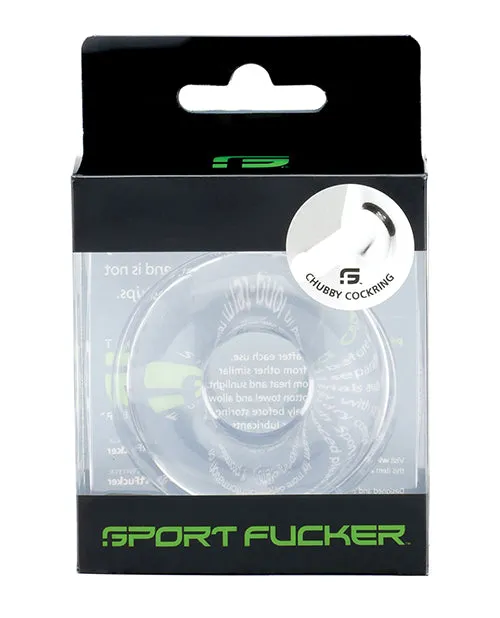 Sport Fucker Anal Sport Fucker Chubby Cockring Clear