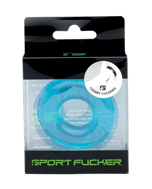 Sport Fucker Anal Sport Fucker Chubby Cockring Ice Blue