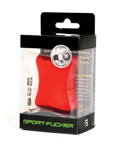 Sport Fucker Anal Sport Fucker Ergo Balls 50mm Red Sport Fucker Anal Sport Fucker Ergo Balls 50mm Red