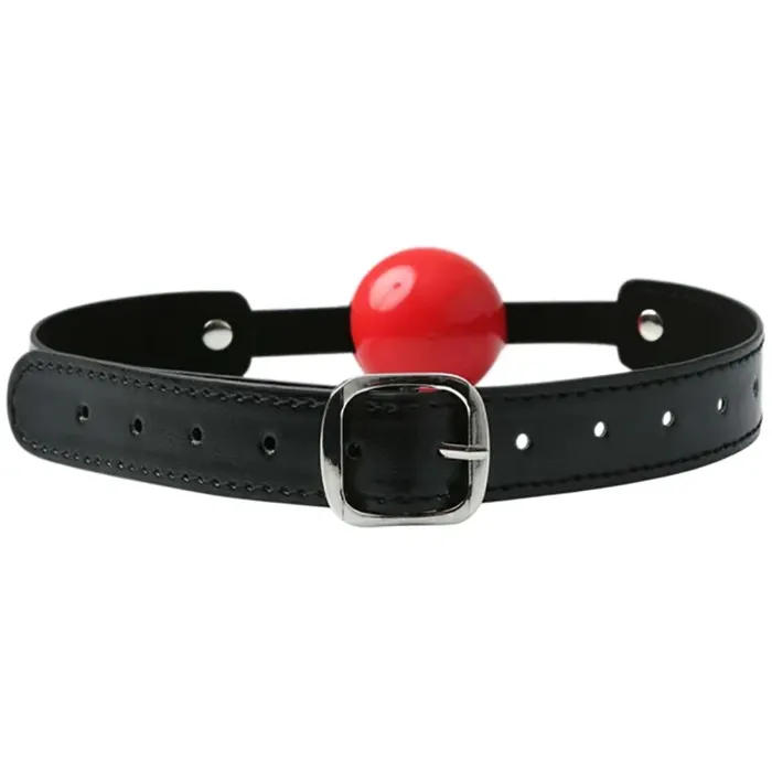 Sportsheets Couples Sex Mischief Solid Red Ball Gag