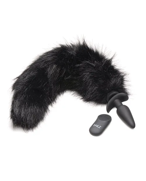 Tailz Interchangeable Fox Tail Accessory Black Tailz Anal