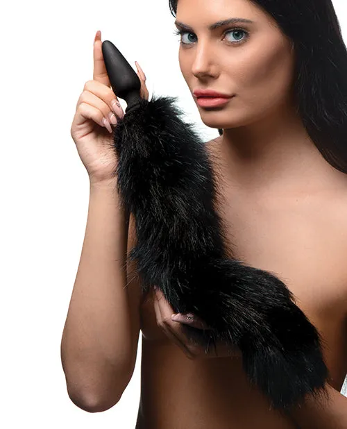 Tailz Interchangeable Fox Tail Accessory Black Tailz Anal