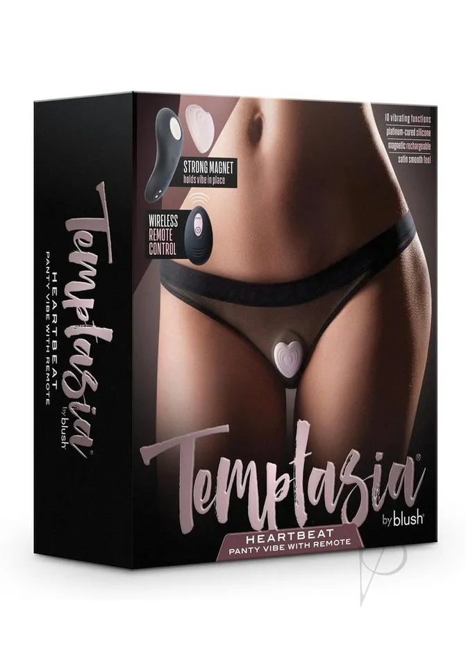 Temptasia Female Sex Toys Temptasia Heartbeat Rechargeable Silicone Panty Vibe with Remote Control Pink Temptasia Female Sex Toys Temptasia Heartbeat Rechargeable Silicone Panty Vibe with Remote Control Pink