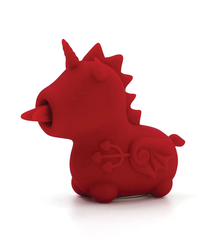 Unihorn Female Sex Toys Unihorn Blaze Diablo The Forked Tongue One Rechargeable Silicone Clitoral Vibrator Red Unihorn Female Sex Toys Unihorn Blaze Diablo The Forked Tongue One Rechargeable Silicone Clitoral Vibrator Red