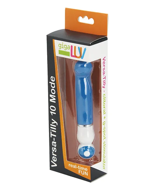 Vibrators Gigaluv GigaLuv VersaTilly 10 Mode Blue Vibrators Gigaluv GigaLuv VersaTilly 10 Mode Blue