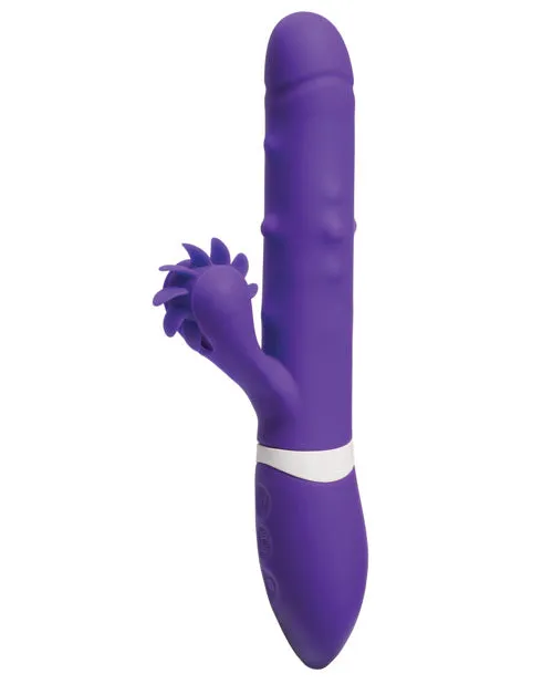 Vibrators Ivibe iVibe Select iRoll Silicone Vibrator Waterproof 95in Purple