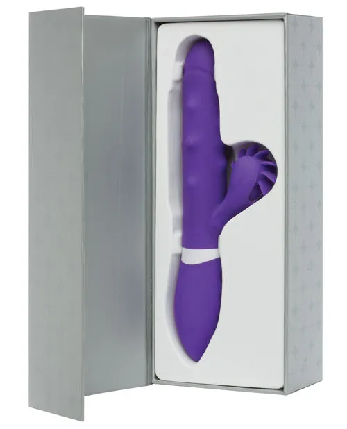 Vibrators Ivibe iVibe Select iRoll Silicone Vibrator Waterproof 95in Purple