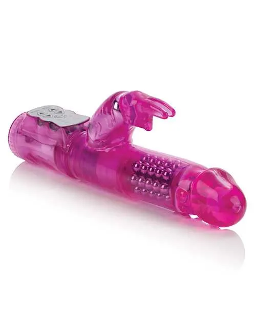 Vibrators Jack Rabbit Jack Rabbit Beaded Rabbit Vibrator Pink Vibrators Jack Rabbit Jack Rabbit Beaded Rabbit Vibrator Pink
