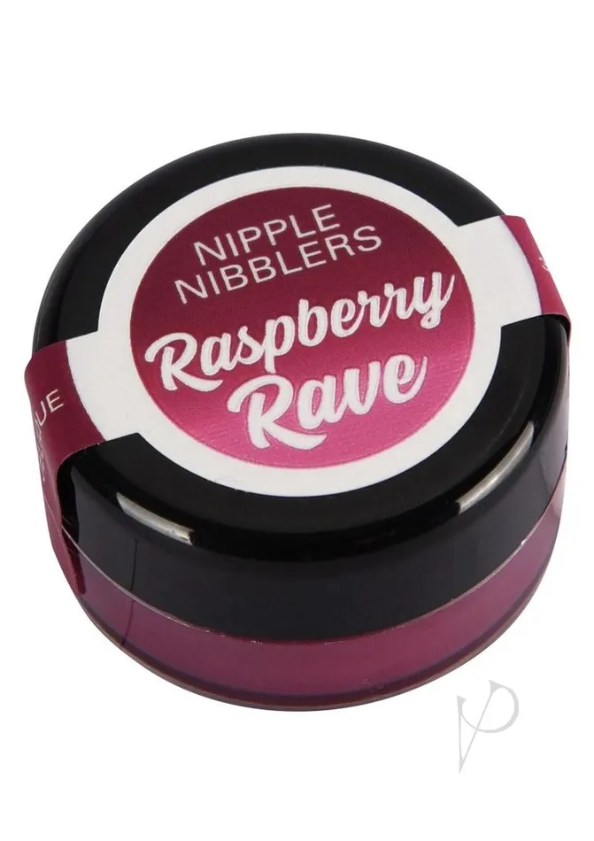 Vibrators Jelique Nipple Nibblers Tingle Balm Raspberry 3 gm 1 pc Jelique