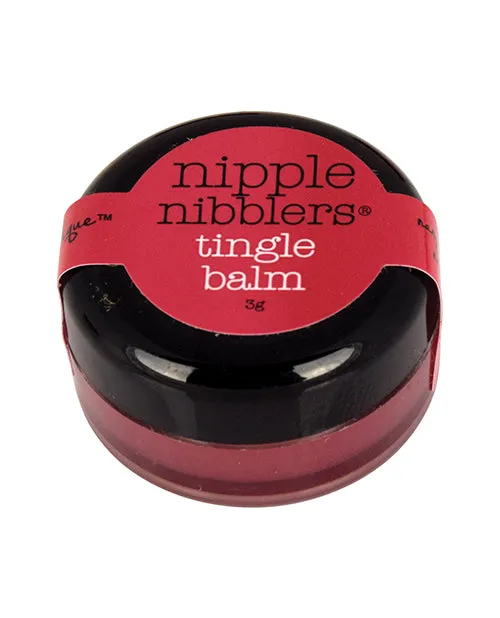 Vibrators Jelique Nipple Nibblers Tingle Balm Raspberry 3 gm 1 pc Jelique