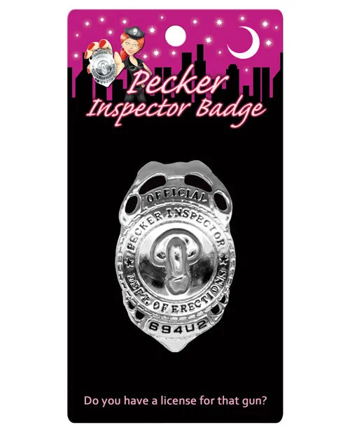 Vibrators Kheper Games Pecker Inspector Badge Vibrators Kheper Games Pecker Inspector Badge