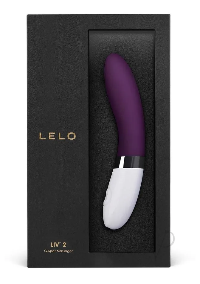 Vibrators Lelo Liv 2 Rechargeable Silicone Vibrator Plum Purple
