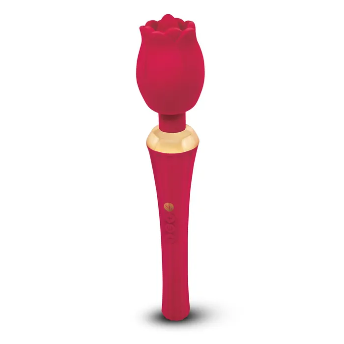 Vibrators Secret Kisses Secret Kisses Rosegasm Rose Wand