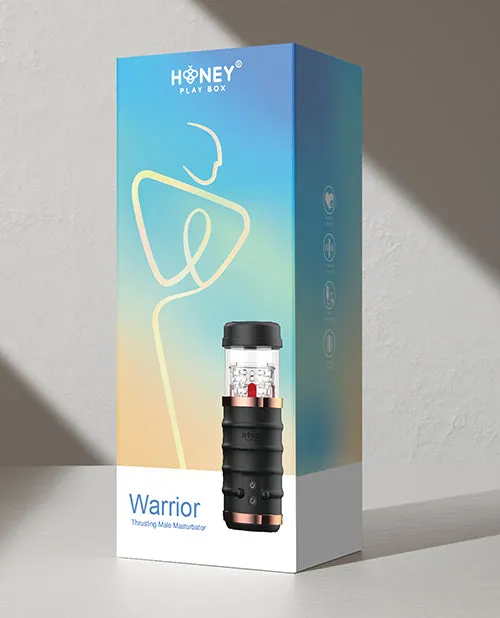 Warrior Auto Thrusting Stroker Automatic Male Masturbator Black Honey Play Box Male Sex Toys Warrior Auto Thrusting Stroker Automatic Male Masturbator Black Honey Play Box Male Sex Toys
