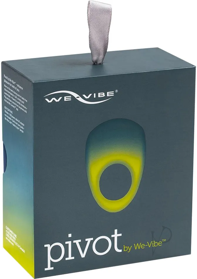 We Vibe Male Sex Toys WeVibe Pivot Rechargeable Silicone Vibrating Cock Ring Midnight Blue We Vibe Male Sex Toys WeVibe Pivot Rechargeable Silicone Vibrating Cock Ring Midnight Blue