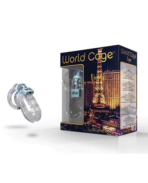 World Cage Male Sex Toys World Cage Vegas Male Chastity Kit Medium 85 mm x 38 mm World Cage Male Sex Toys World Cage Vegas Male Chastity Kit Medium 85 mm x 38 mm