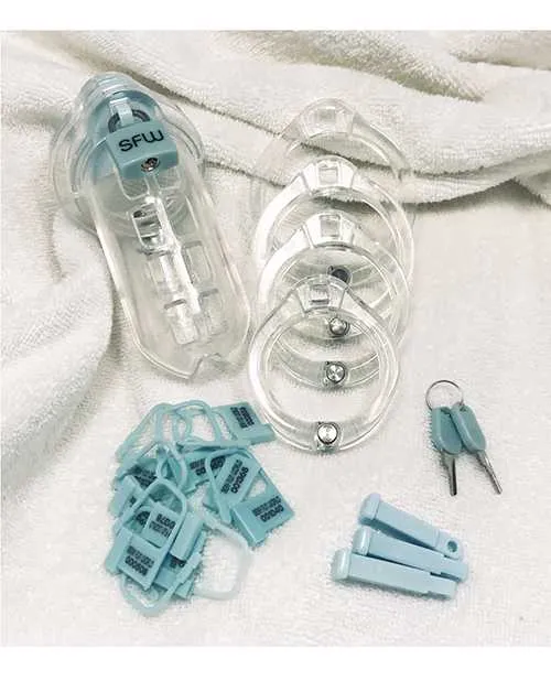 World Cage Male Sex Toys World Cage Vegas Male Chastity Kit Medium 85 mm x 38 mm World Cage Male Sex Toys World Cage Vegas Male Chastity Kit Medium 85 mm x 38 mm