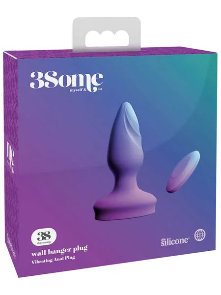 3Some Wall Banger Plug Purple Pipedream Products Anal