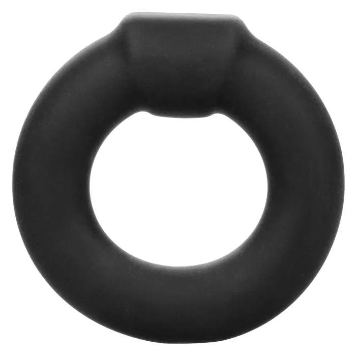 Alpha Liquid Silicone Optimum Ring Black CalExotics Male Sex Toys