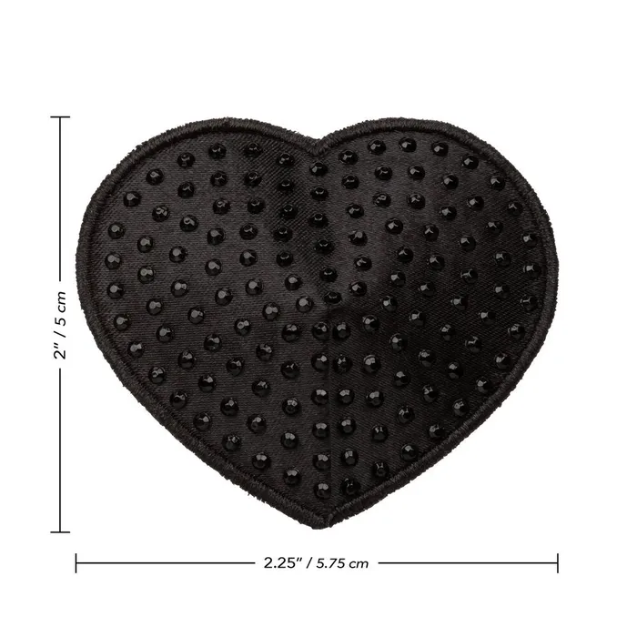 Anal California Exotic Radiance Black Heart Pasties