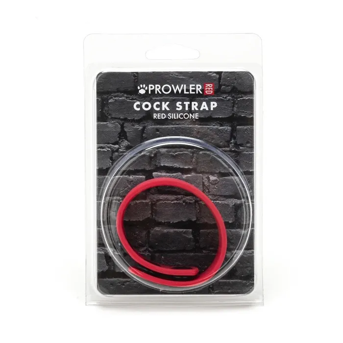Anal Prowler Prowler Red Silicone Adjustable Cock Strap Red
