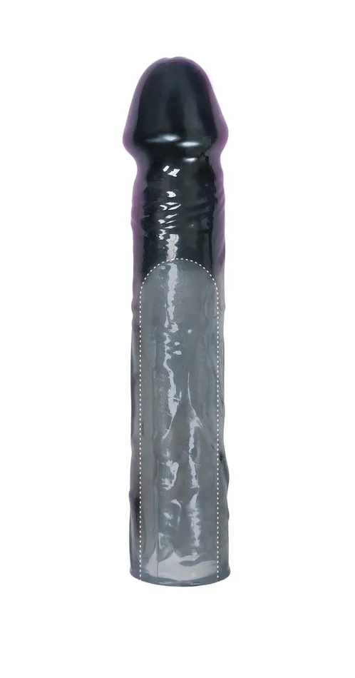 Anal The 9s Toppers Black Extender Sleeve Icon Brands