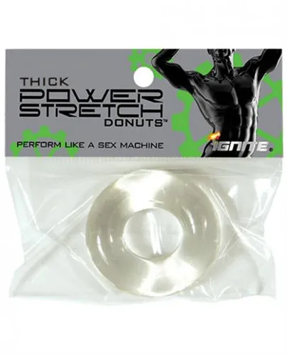 Anal Thick Power Stretch Donuts Clear SI Novelties