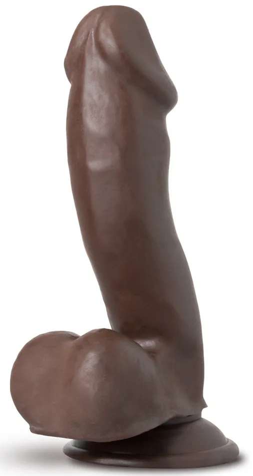 Au Naturel Troy 6 Inch Dildo Chocolate Blush Dildos