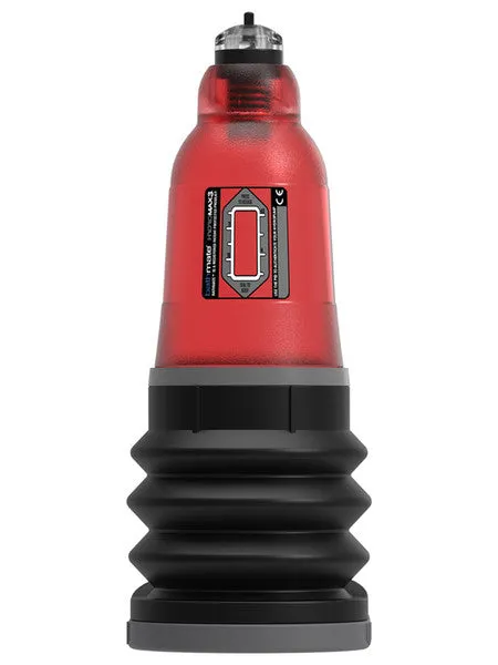 Bathmate Vibrators Hydromax3 Red