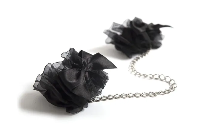 Bijoux Indiscrets Vibrators Frou Frou Organza Handcuffs