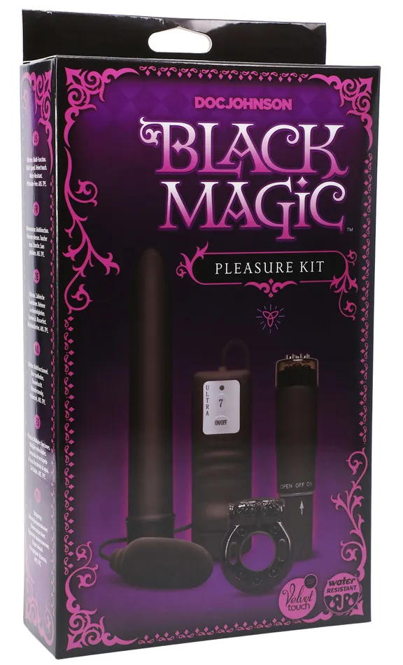 Black Magic Pleasure Kit Doc Johnson Anal