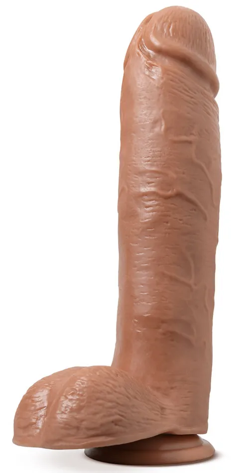 Blush Dildos Au Naturel Huge 10 Inch Dildo Mocha