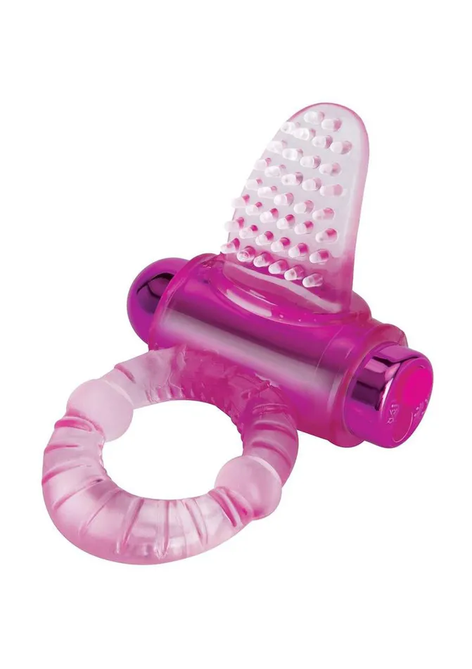 Bodywand Vibrators Bodywand Rechargeable Lick It Pleasure Ring Pink