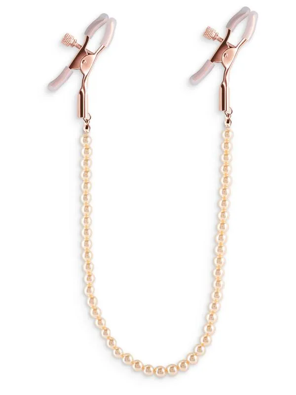 Bound Nipple Clamps DC1 Rose Gold NS Novelties Vibrators