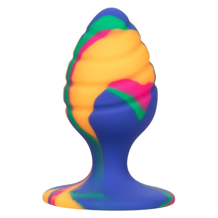 CalExotics Anal Cheeky Medium Swirl TieDye Plug