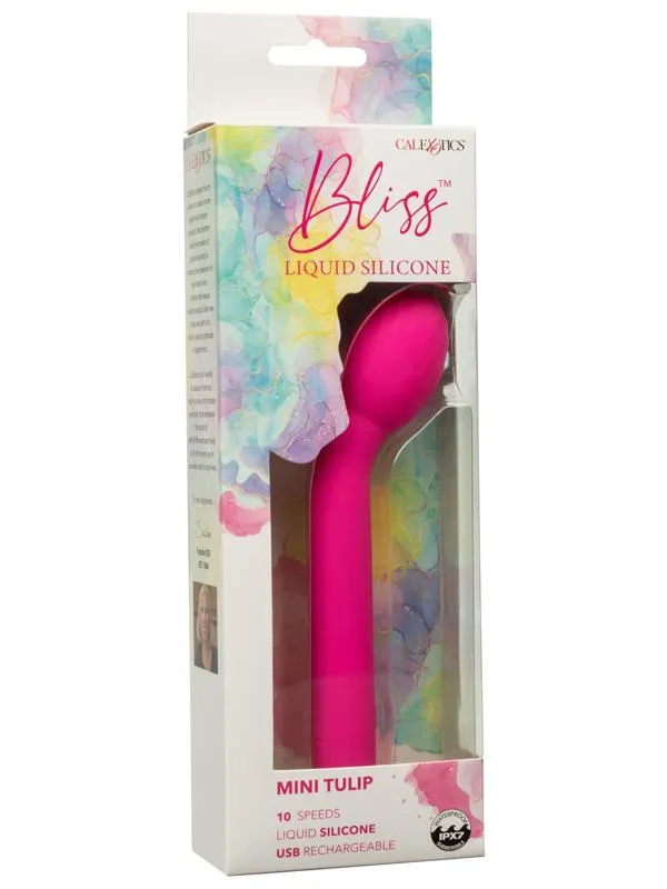 CalExotics Female Sex Toys Bliss Liquid Silicone Mini Tulip CalExotics Female Sex Toys Bliss Liquid Silicone Mini Tulip