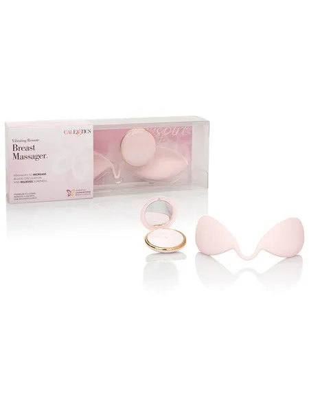 CalExotics Female Sex Toys Inspire Vibrating Remote Breast Massager