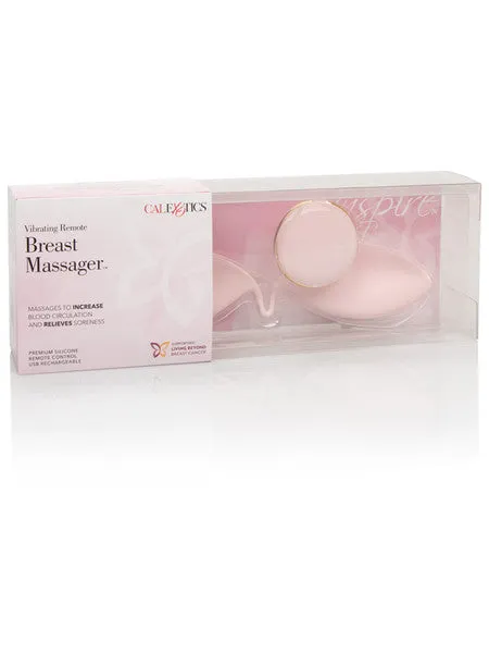 CalExotics Female Sex Toys Inspire Vibrating Remote Breast Massager