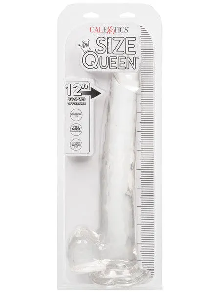 CalExotics Female Sex Toys Size Queen 12 in305 CM Clear