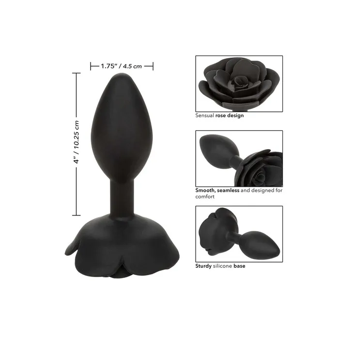 CalExotics Forbidden Large Rose Anal Plug California Exotic Male Sex Toys CalExotics Forbidden Large Rose Anal Plug California Exotic Male Sex Toys