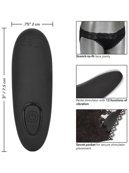 CalExotics Remote Control Lace Panty Set LXL Female Sex Toys