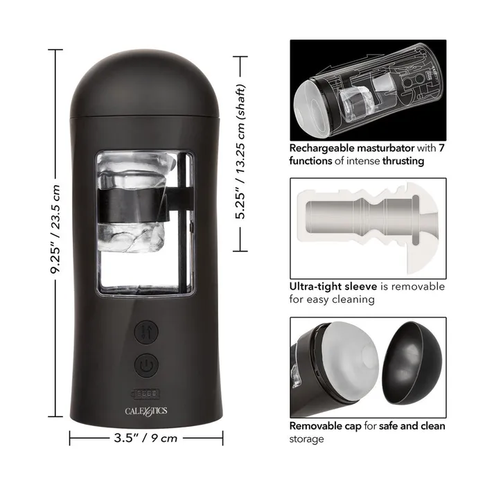 California Exotic Male Sex Toys Bionic Power Stroker Masturbator