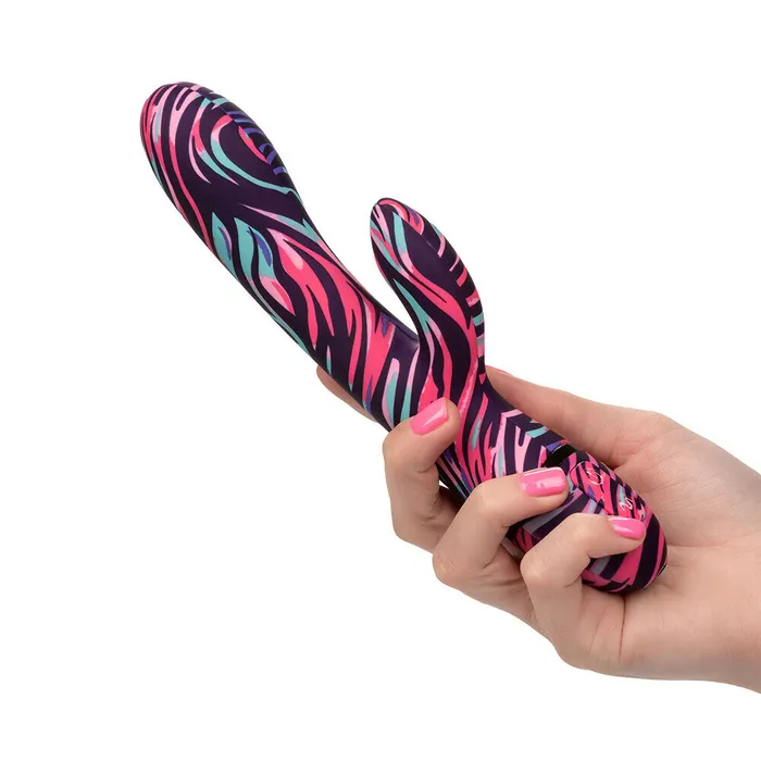 California Exotic Vibrators Naughty Bits Menage a Moi Dual Wand Vibrator