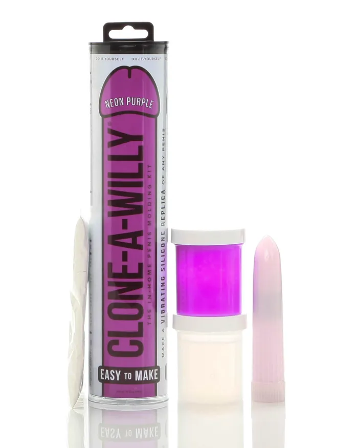 CloneaWilly Kit Neon Purple CloneaWilly Vibrators